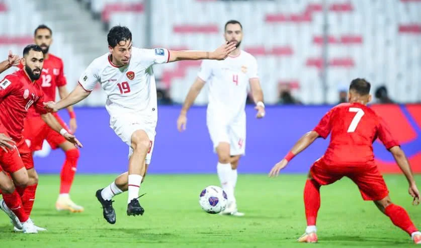 Bahrain và Indonesia chia điểm sau trận hòa kịch tính 2-2. Ảnh: AFC